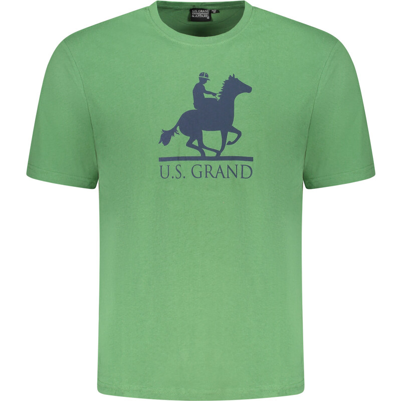 U.S. GRAND Zelené triko US Grand Polo