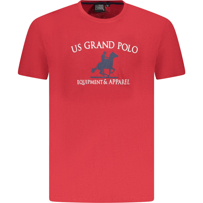 U.S. GRAND Pánské triko US Grand Polo červené