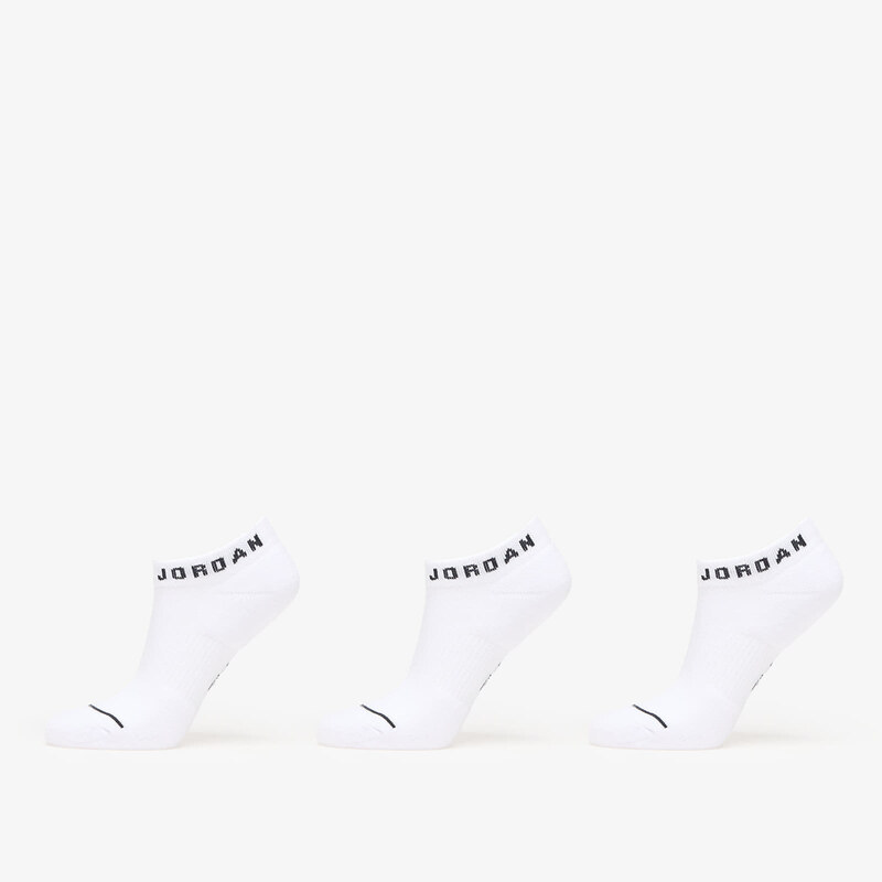 Ponožky Jordan Dri-FIT Everyday No-Show Socks 3-Pack White/