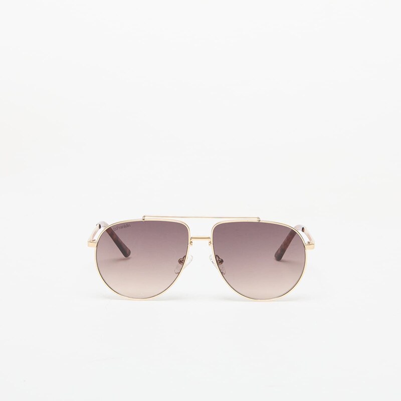 Sluneční brýle D.Franklin Aviator Legacy Sunglasses Gold/ Brown