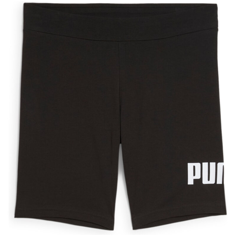 PUMA - ESS NO. 1 LOGO 7 SHORT LEGGINGS DÁMSKÉ BAVLNĚNÉ KRAŤASY ČERNÉ 105767835