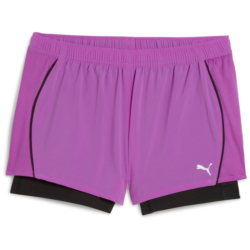 PUMA - W RUN VELOCITY 2IN1 3 SHORT DÁMSKÉ FUNKČNÍ KRAŤASY FIALOVÉ 105767836