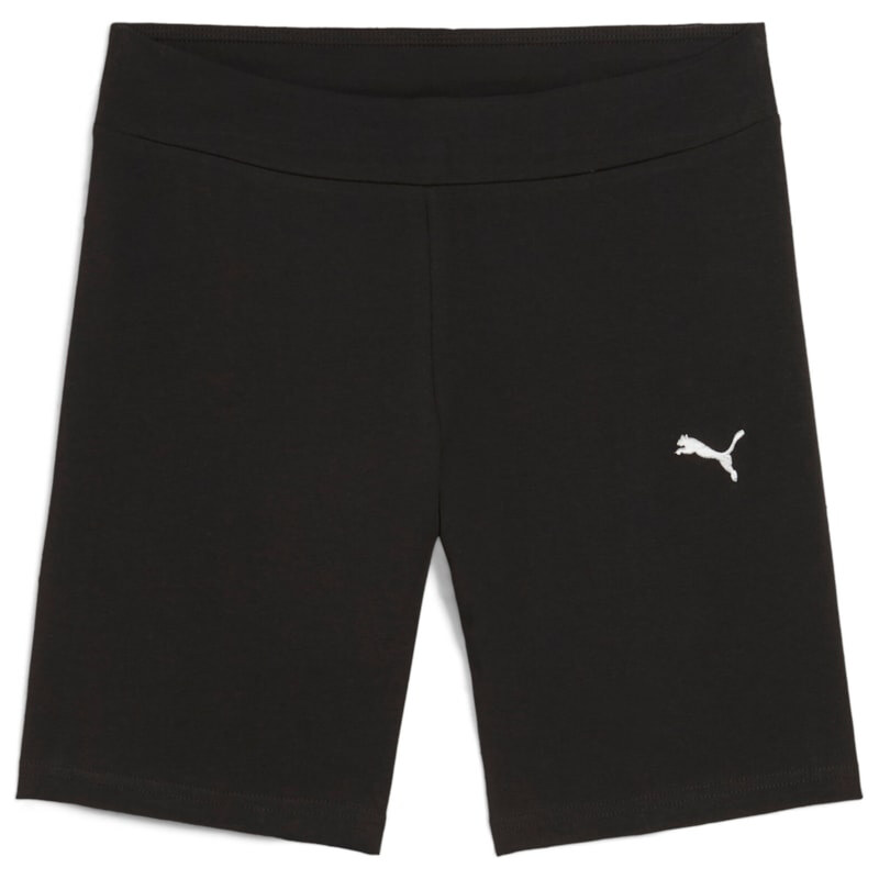 PUMA - ESS SHORT LEGGINGS 7” DÁMSKÉ BAVLNĚNÉ KRAŤASY ČERNÉ 105767861