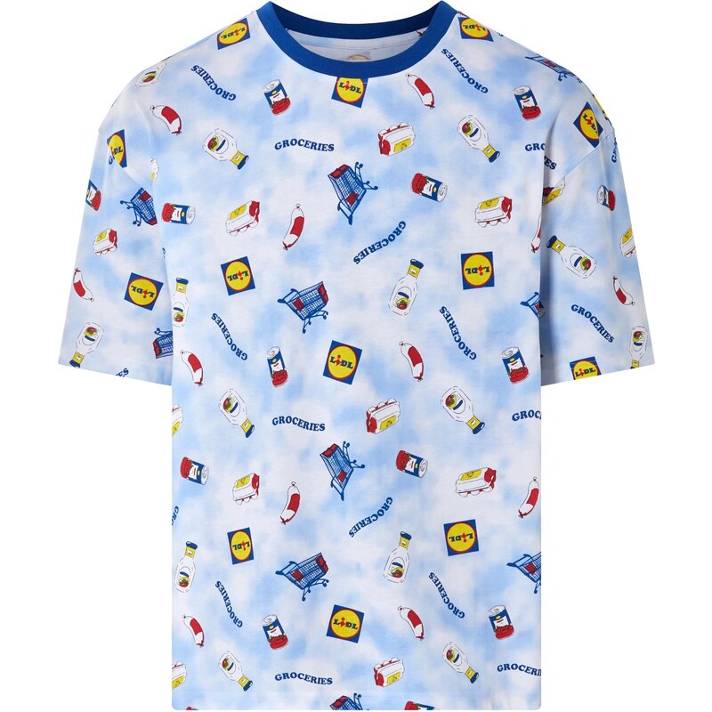Pánské oversize triko s BIO bavlnou Lidl