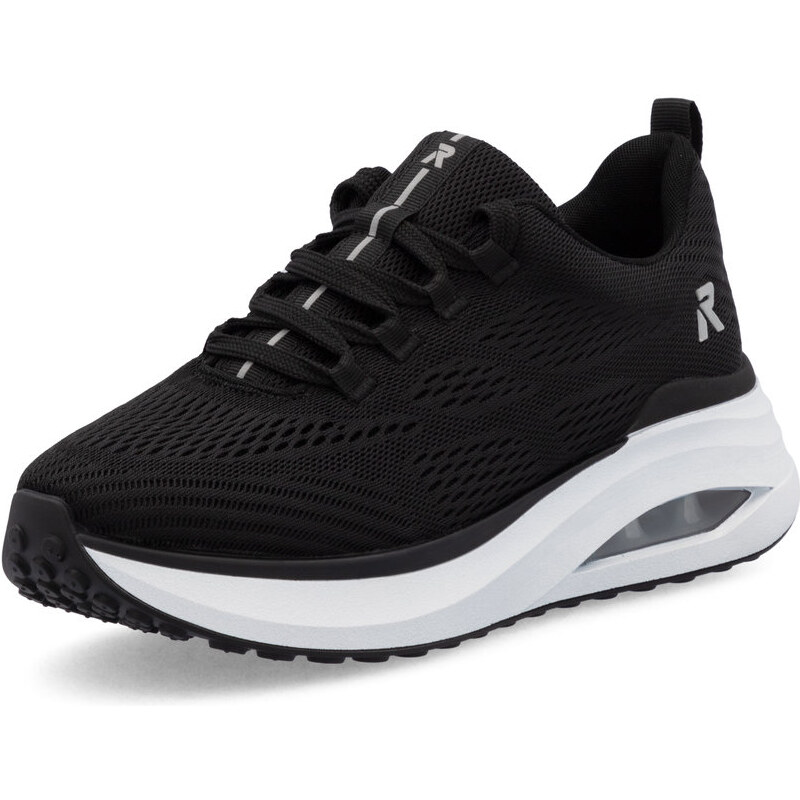 Dámské tenisky na platformě Rieker W2701-00 černé W2701-00 36
