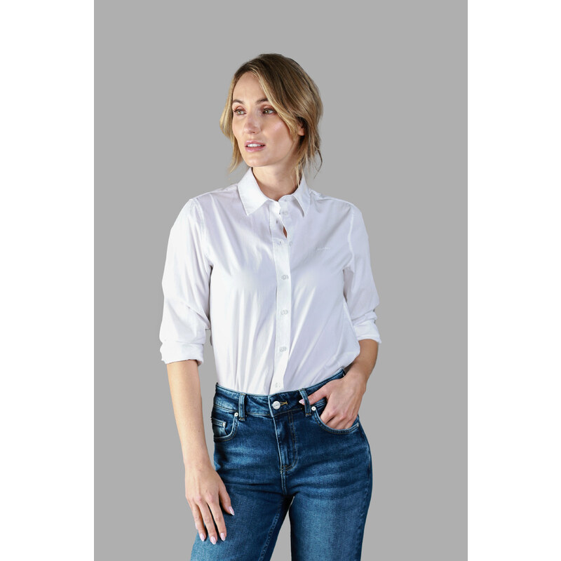KOŠILE GANT REG POPLIN SHIRT WHITE