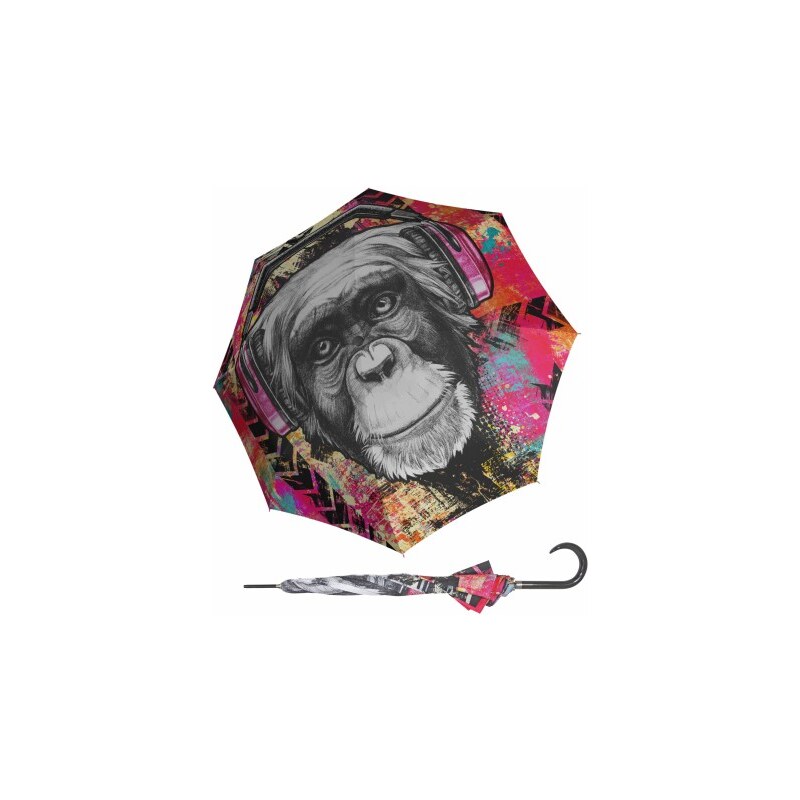 Doppler Modern Art Monkey- holový vystřelovací deštník 83543332