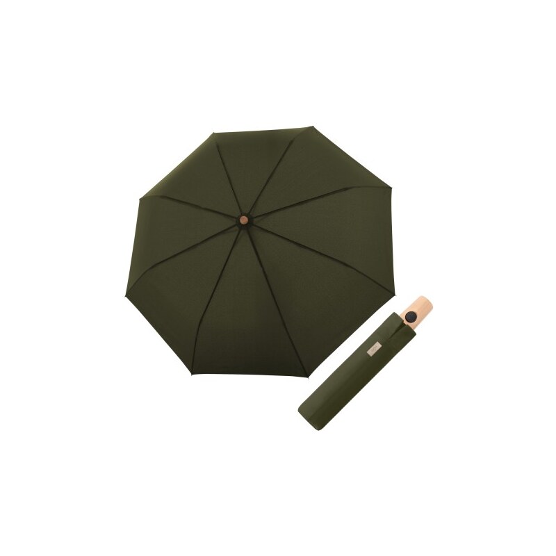 Doppler NATURE MAGIC Deep Olive FSC - EKO deštník