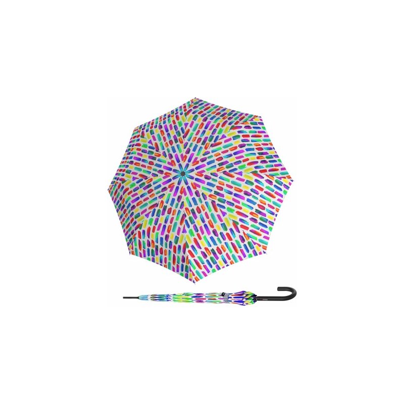 Knirps Knirps A.760 stick automatic create crystal elegantní holový 91639098
