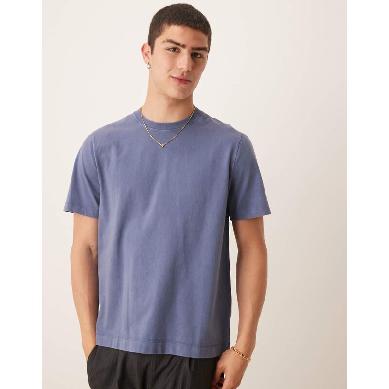 Abercrombie & Fitch classic t-shirt in navy 105795491