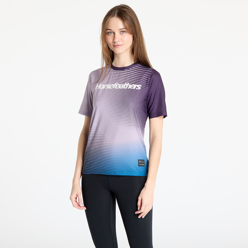 Tričko Horsefeathers W Quantum Bike Jersey Iris Fade Out S 105795263