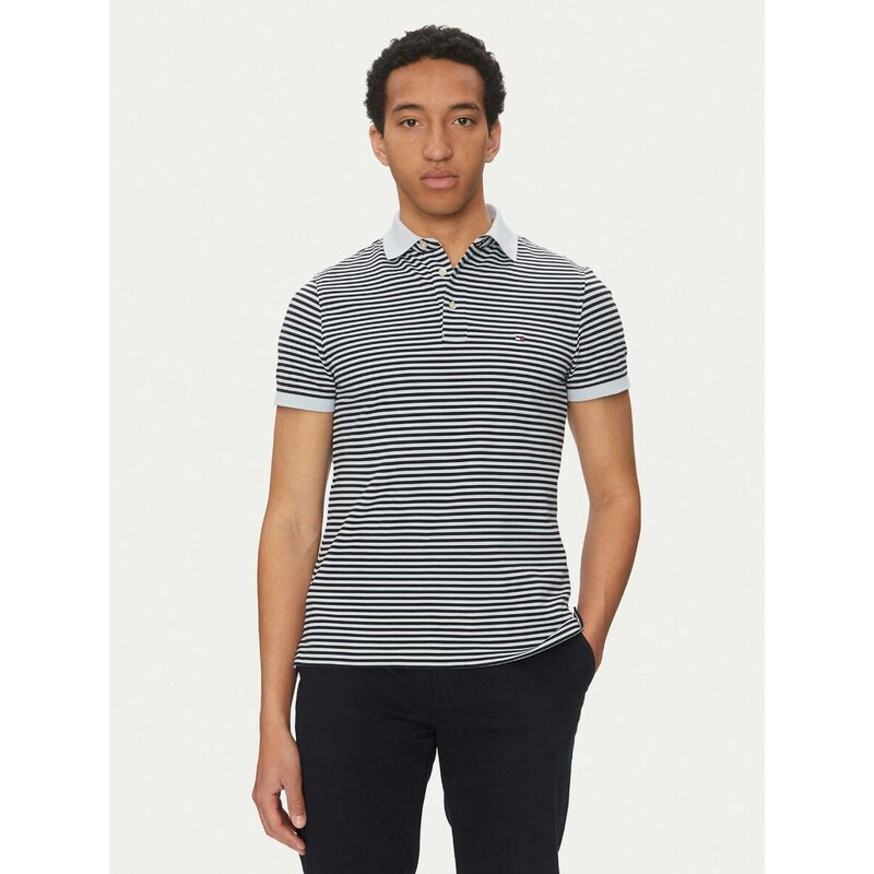 Tommy Hilfiger pánské pruhované polo tričko