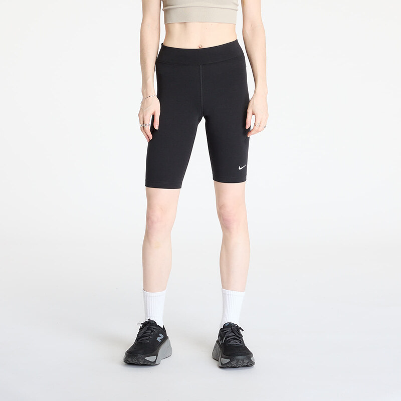 Šortky Nike Sportswear Womens Bike Shorts Black/ White XS 61503421
