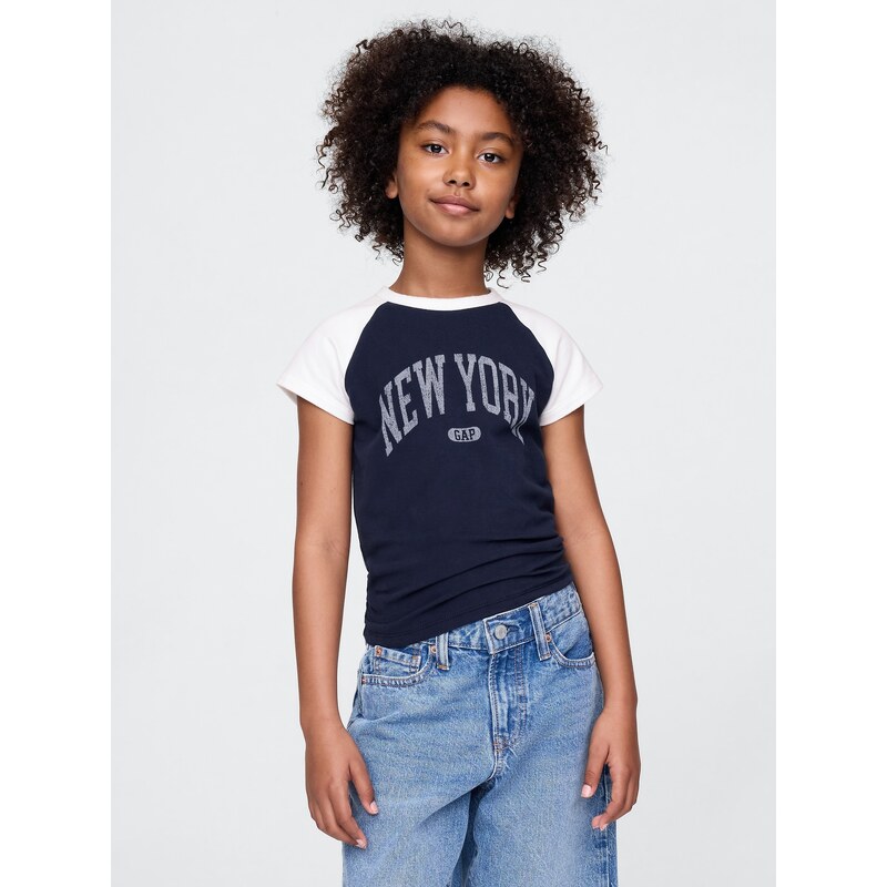 GAP Dívčí Dětské tričko New York Americana 734143-00