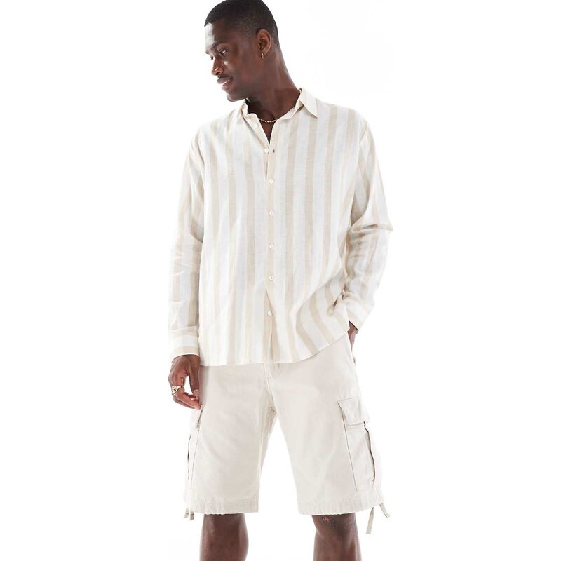 Jack & Jones cargo short in beige-Neutral