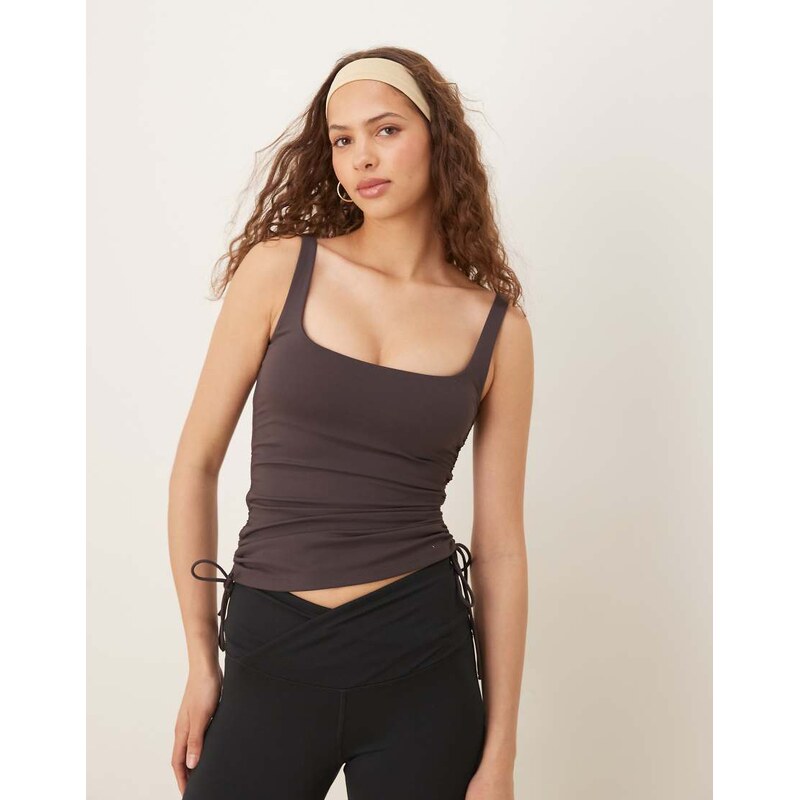 TALA DayFlex built-in support adjustable tie side vest in brown