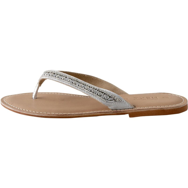 Next Žabky Forever Comfort stříbrná 108604115