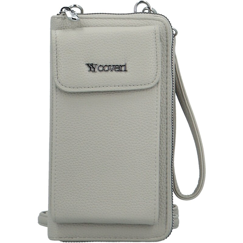 Coveri World Dámská crossbody kapsa světle šedá - Coveri Vivika