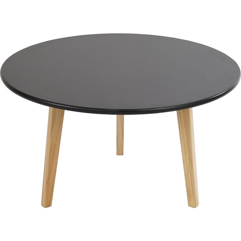 Skandinávský stolek do obývacího pokoje, černý