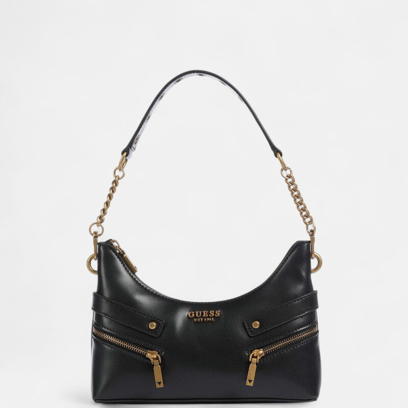 Černá kabelka Guess Trissa přes rameno 56198 114631860