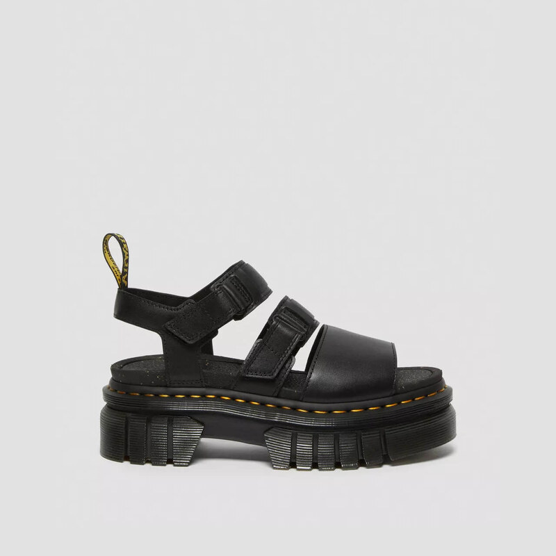 Dámské černé sandály Dr. Martens Ricki 3-Strap 105826297