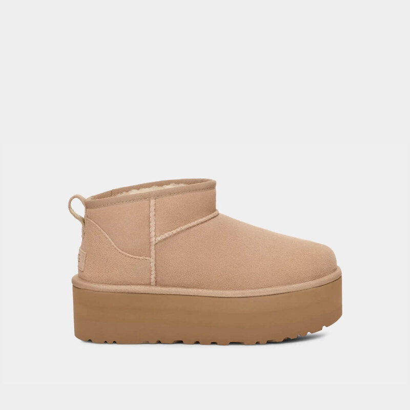 Boty UGG Classic Ultra Mini Platform Sand 105826312