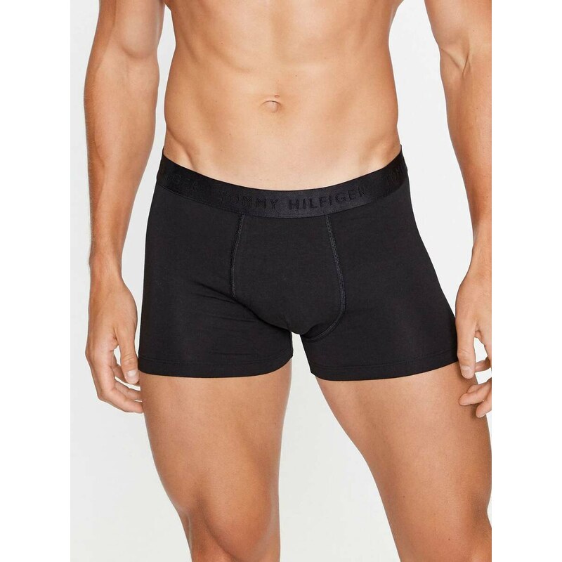 Tommy Hilfiger pánské černé boxerky 3 pack