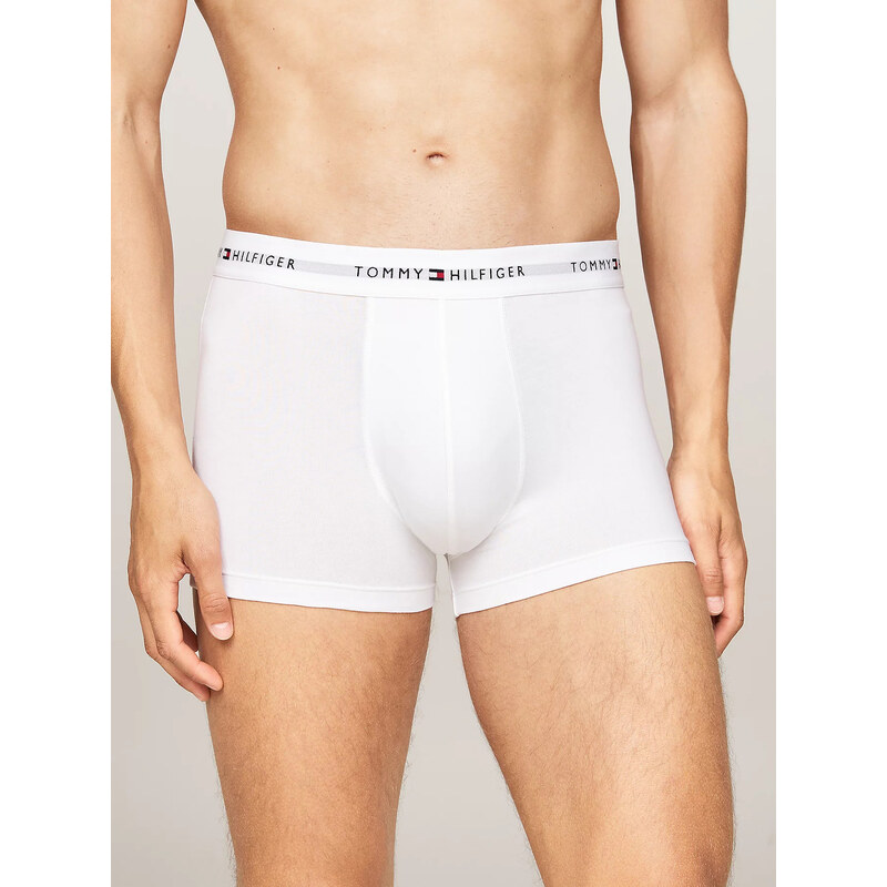 Tommy Hilfiger pánské bílé boxerky 3 pack