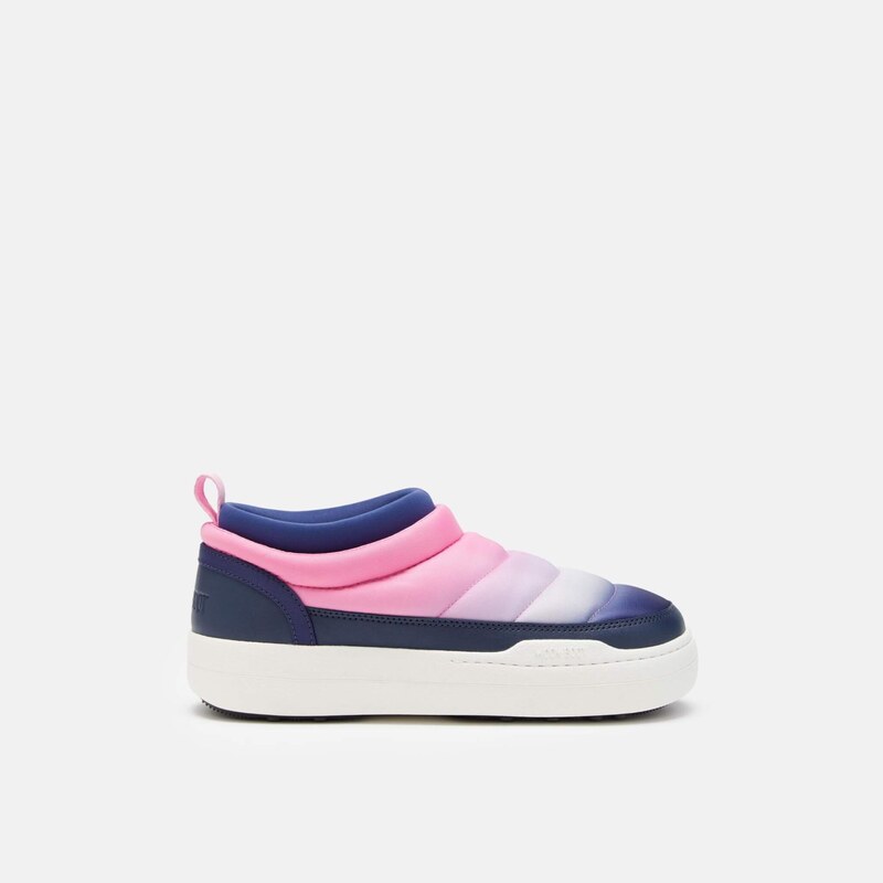 Pánské modro-růžové slip-on Moon Boot Park Soft Moonrise