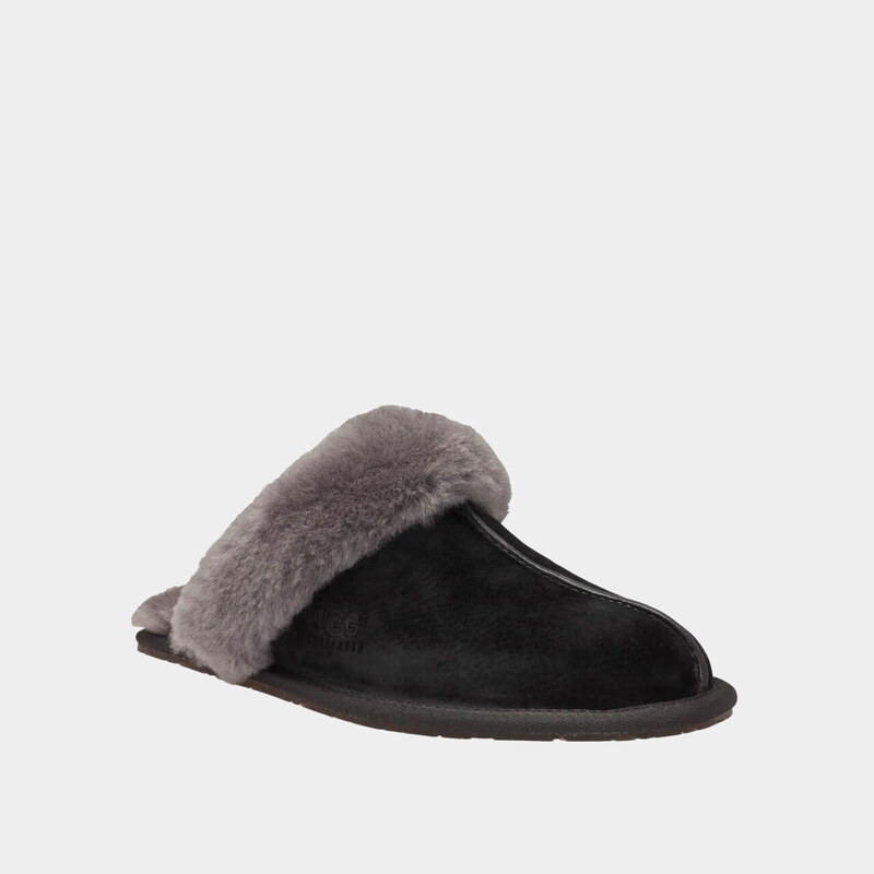 Boty UGG Scuffette II Black/Grey 105826537