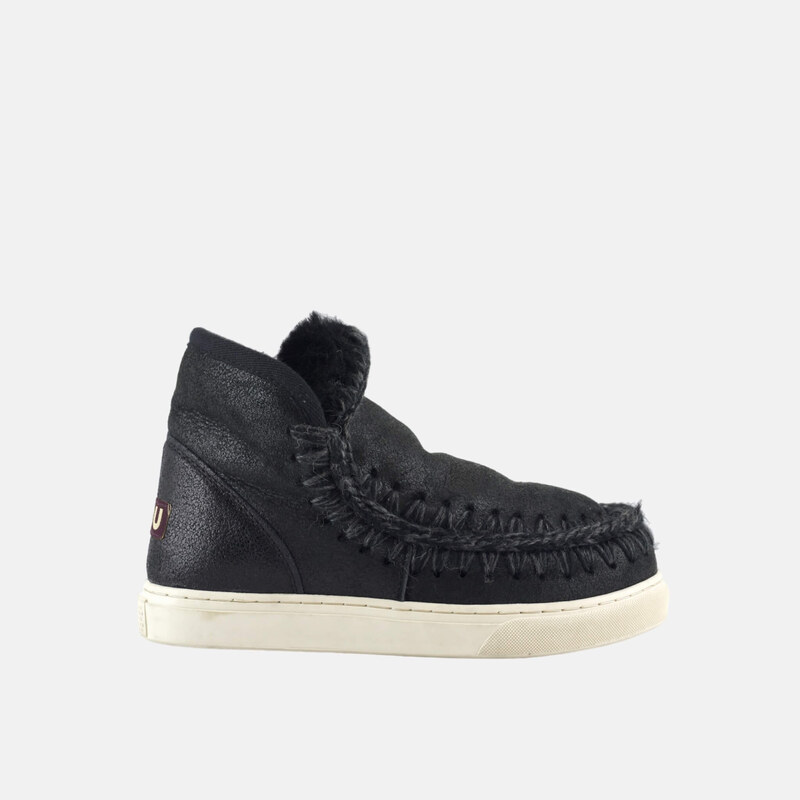 Dámské tmavě šedé válenky Mou Eskimo Sneaker