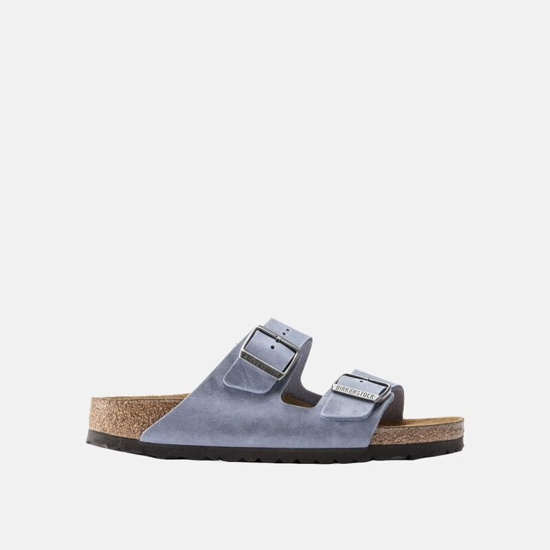 Modré pantofle Birkenstock Arizona Soft Footbed Oiled Leather