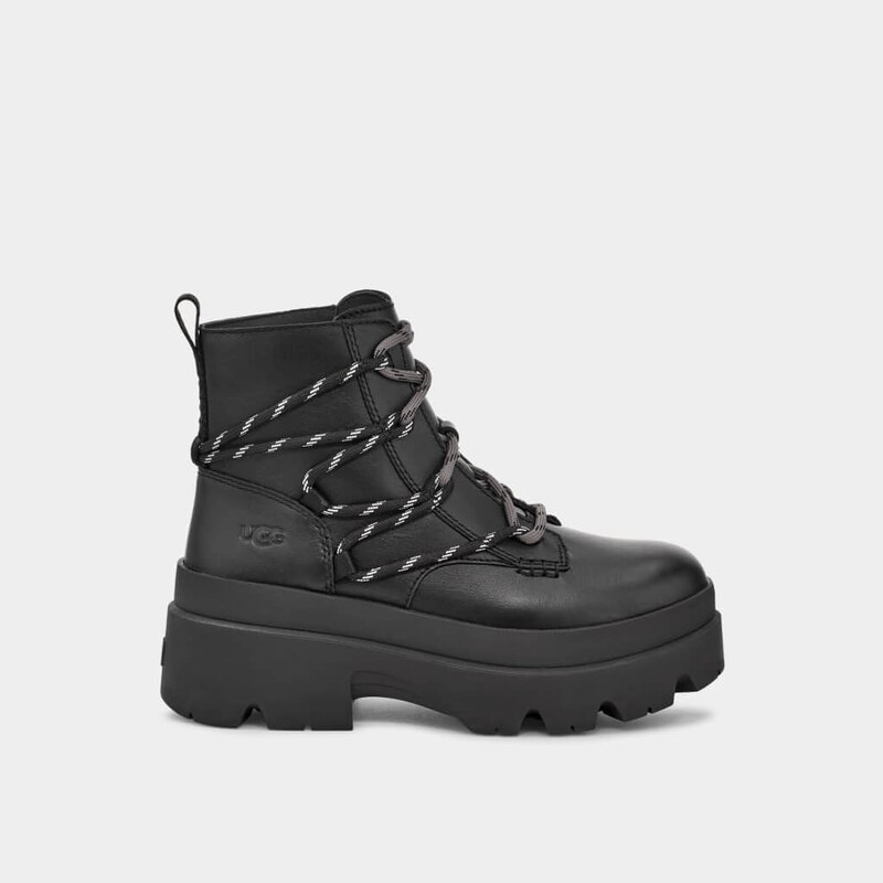 Boty UGG Brisbane Lace Up Black 105826625