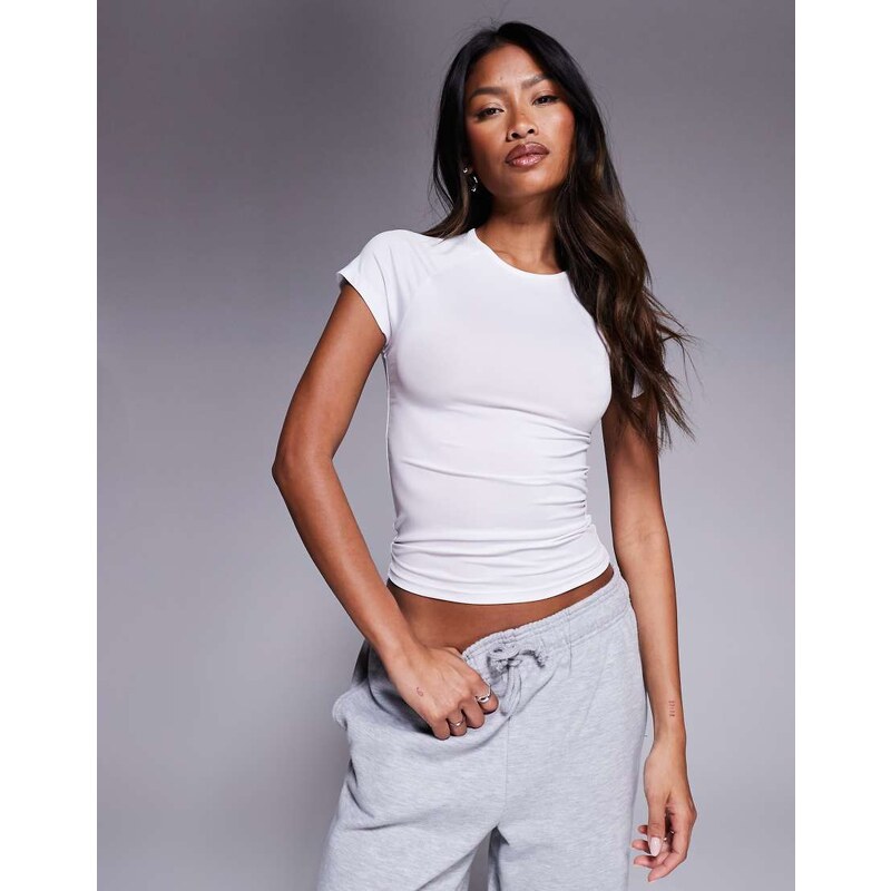 4505 Icon active quick dry slim fit t-shirt in white 112211124