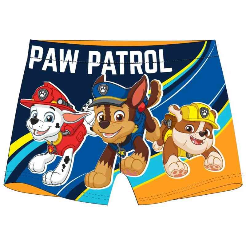 E plus M Chlapecké plavky Tlapková patrola 52442955 oranžové,
