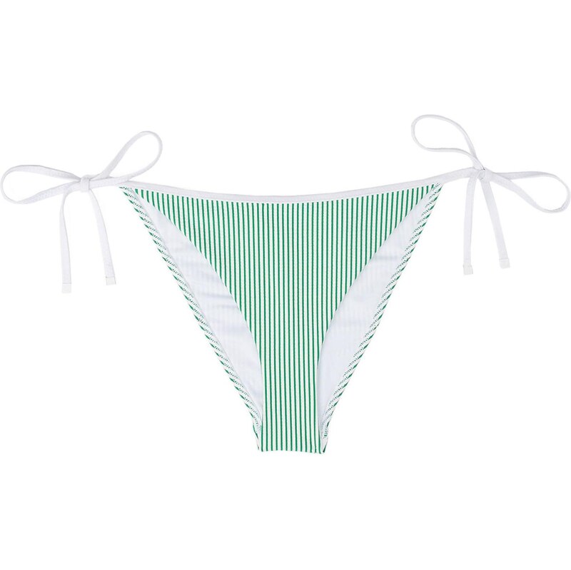 Tommy Hilfiger Underwear Spodní díl plavek zelená / bílá