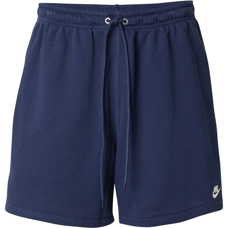 Nike Sportswear Kalhoty CLUB námořnická modř / bílá
