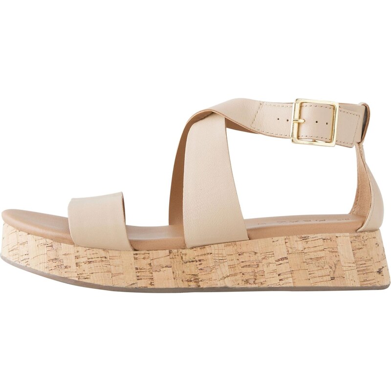 Next Sandály Forever Comfort krémová