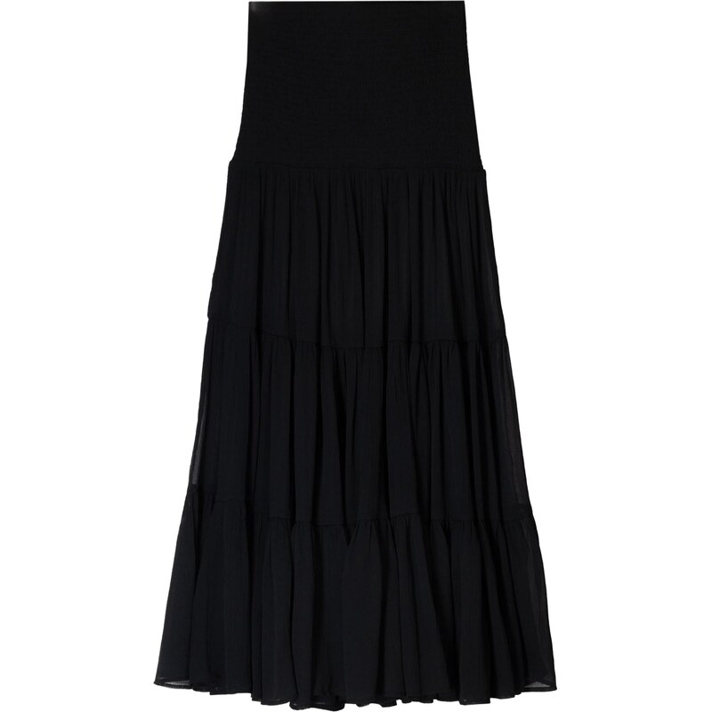 Bershka Sukně černá 107207291
