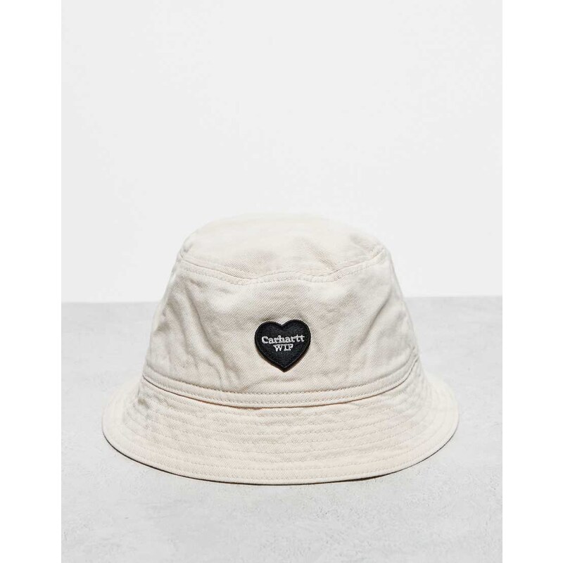 Carhartt WIP Drewe bucket hat in cream-White 105833861