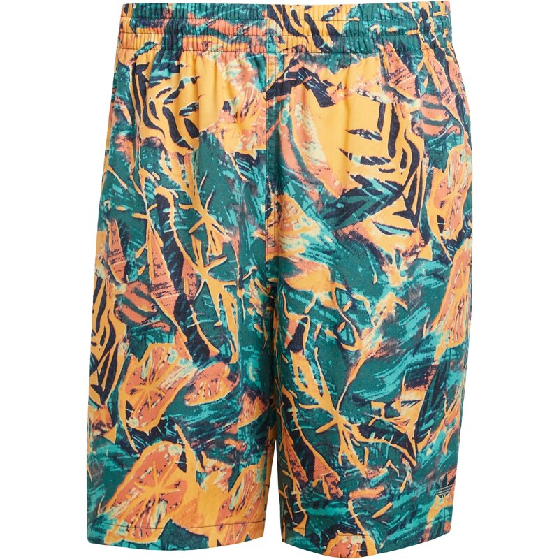ADIDAS ORIGINALS Kalhoty Archive Floral smaragdová / mix barev