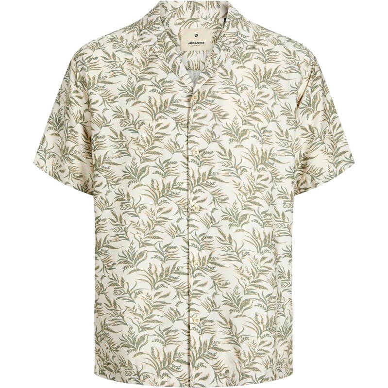 JACK & JONES Košile JPRBLULincoln khaki / světle zelená