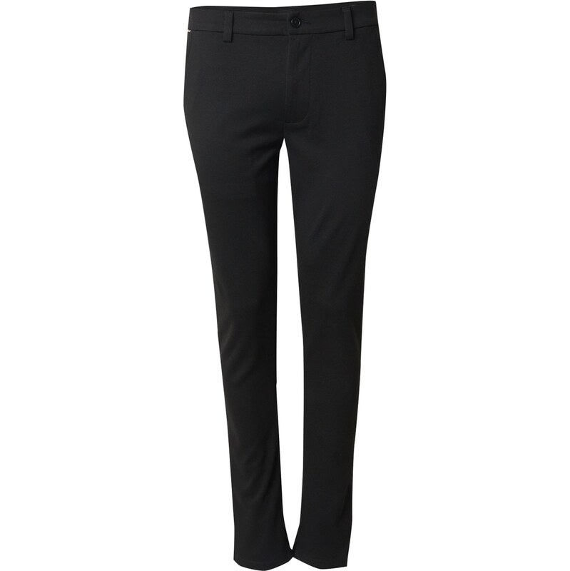 JACK & JONES Chino kalhoty černá