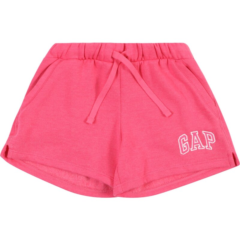 GAP Kalhoty HERITAGE malinová / bílá