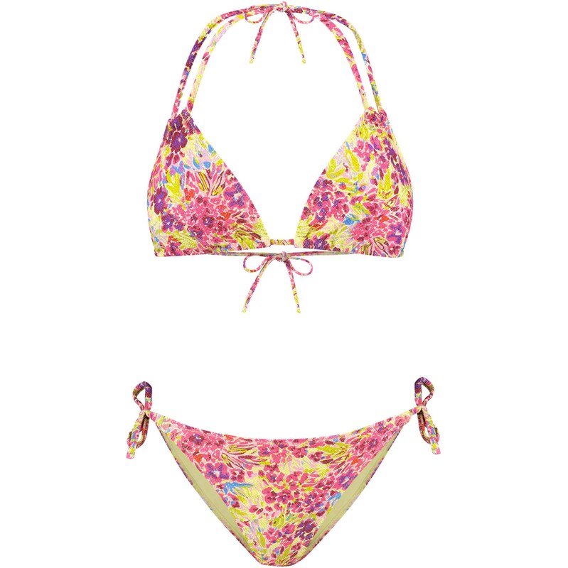 Shiwi Bikiny Liz světlemodrá / světle žlutá / růžová 108762641