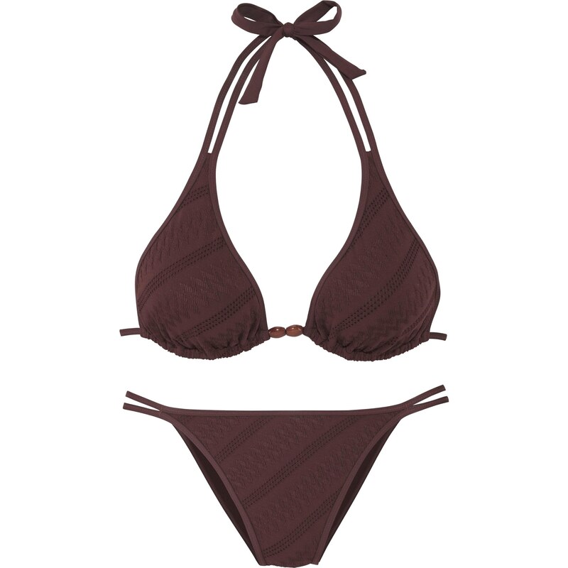 s.Oliver Bikiny tmavě hnědá