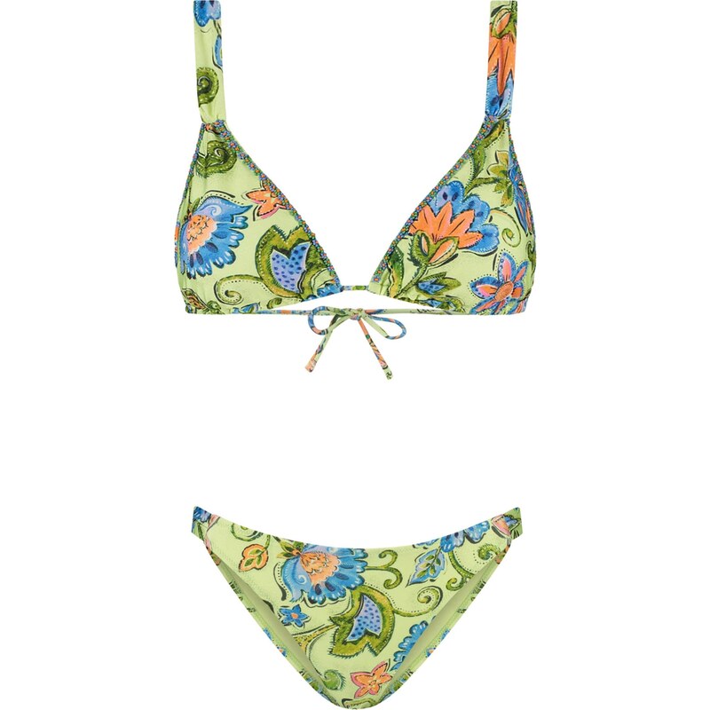 Shiwi Bikiny světlemodrá / zelená / oranžová 108762640