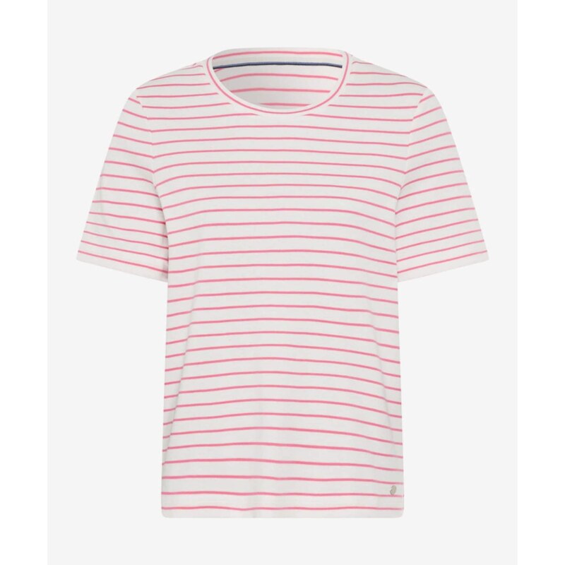 BRAX Tričko Cira pink / bílá 105841469