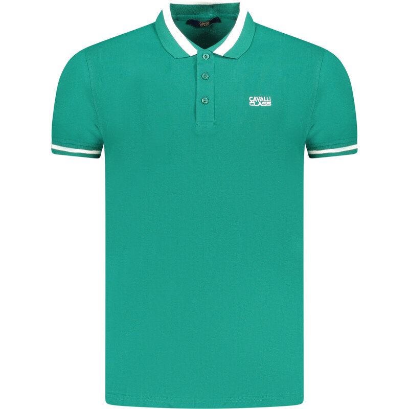 Cavalli Class pánské polo triko zelené