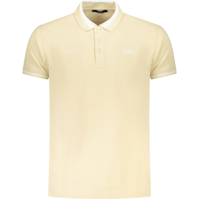 Pánské béžové polo triko Cavalli Class